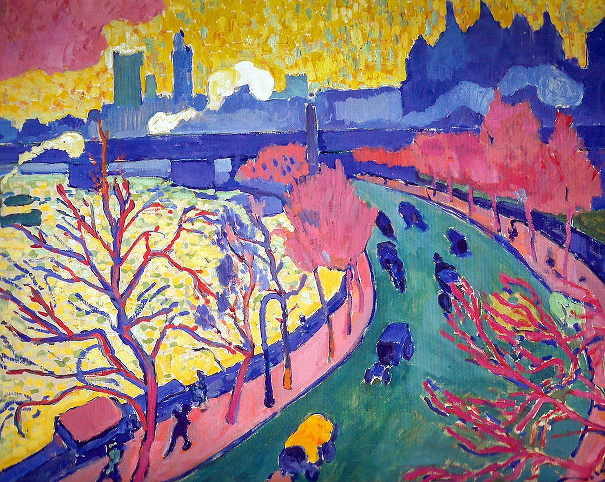 Charing Cross Bridge [André Derain] Sartle Rogue Art History
