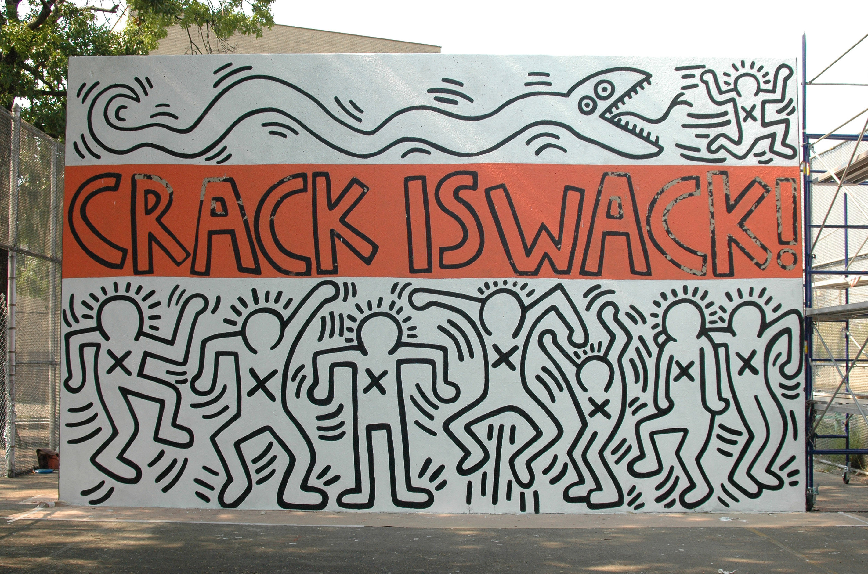 Keith Haring Crack Is Wack
