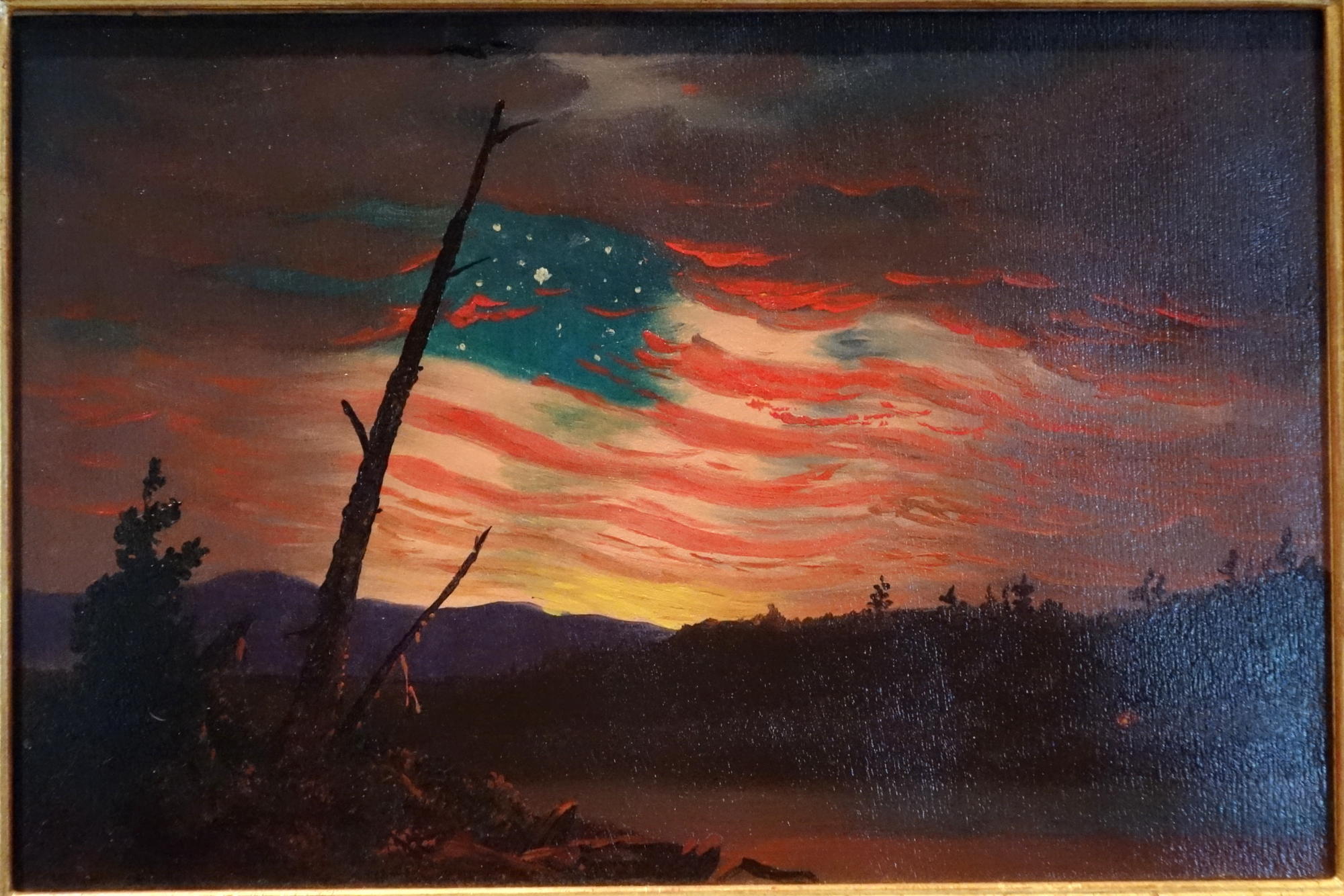 Our Banner in the Sky [Frederic Edwin Church] Sartle Rogue Art History