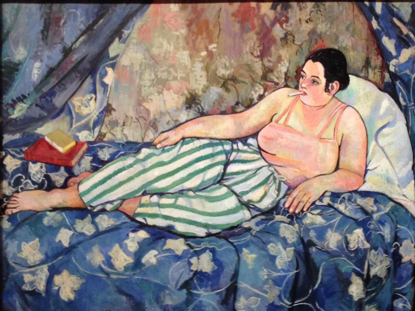 The Blue Room [Suzanne Valadon] | Sartle - Rogue Art History