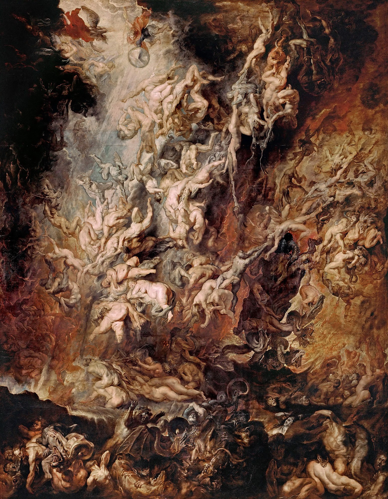 The Fall Of The Damned Peter Paul Rubens Sartle Rogue Art History