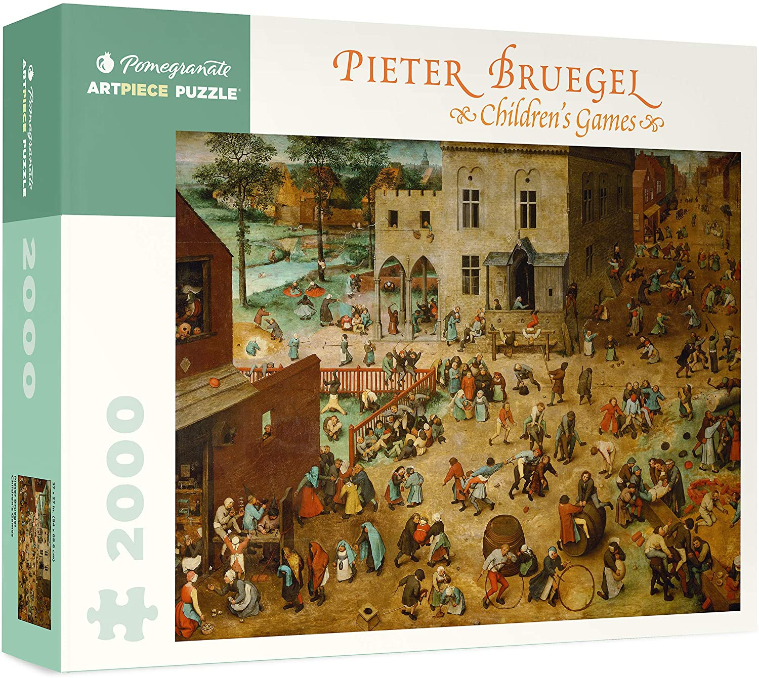 Pieter Bruegel: Children’s Games 2000-Piece Jigsaw Puzzle