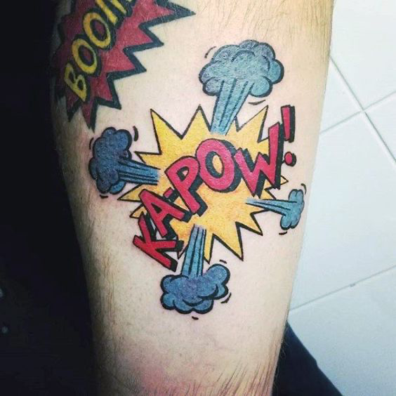 Top 60 Best Pop Art Tattoo Designs For Men  Bold Ink Ideas