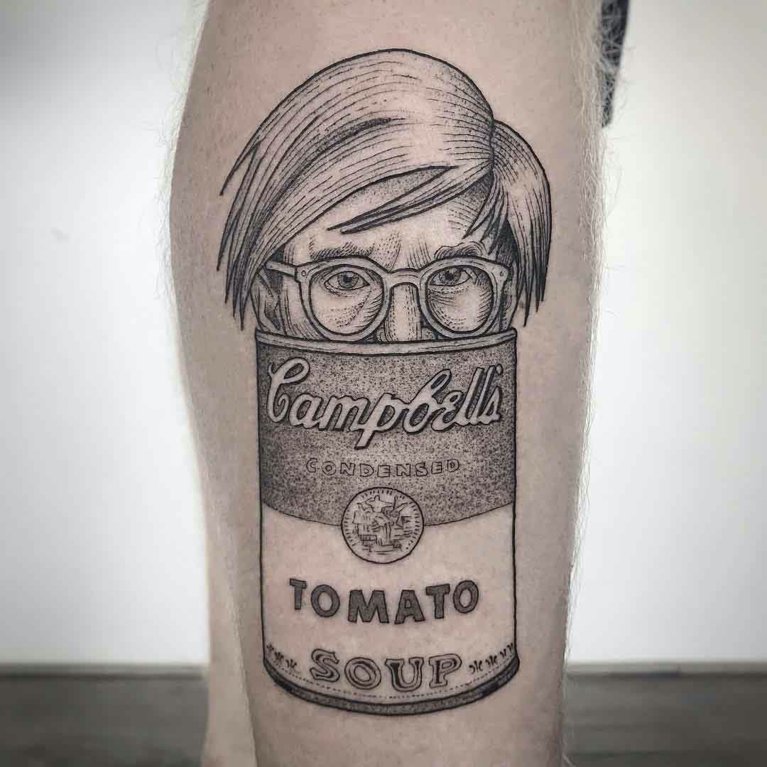 Permanent Collection: Andy Warhol and Pop Art Tattoos | Sartle - Rogue Art  History