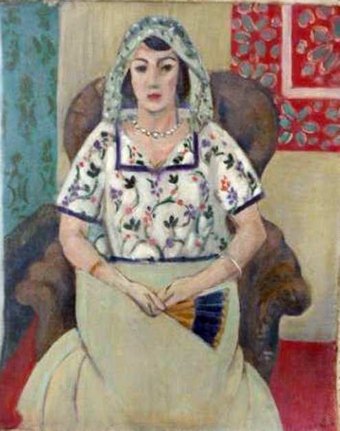 campagne waarde vitamine Henri Matisse's Seated Woman Returns Home | Sartle - Rogue Art History