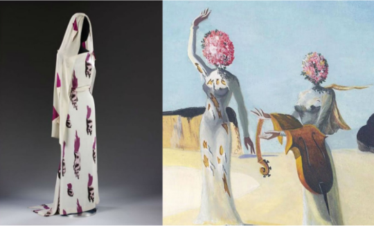 The Tears Dress by Elsa Schiaparelli and Salvador Dalí