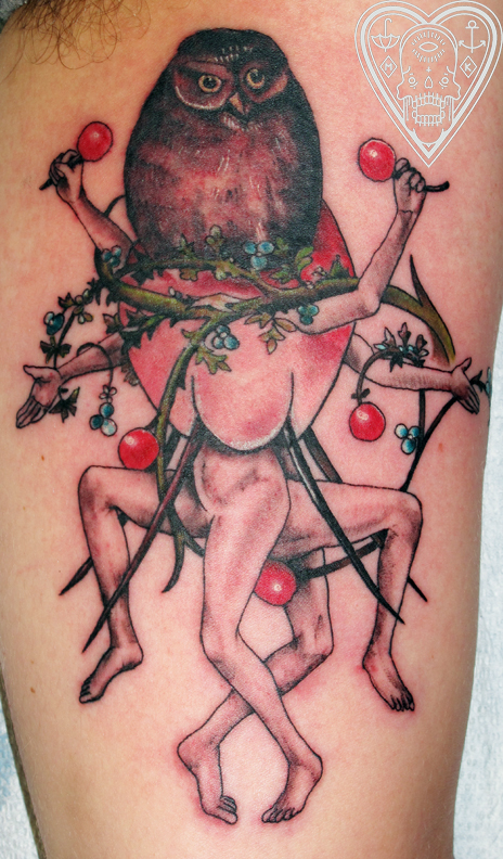 Tattoo uploaded by Gökhan  garden of earthly delights Hieronymus Bosch   Tattoodo