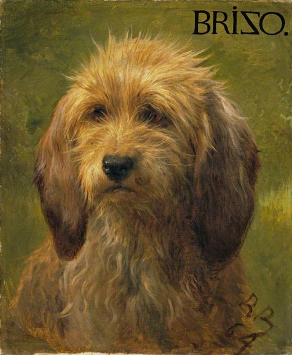 Brizo, A Shepherd's Dog [Rosa Bonheur] | Sartle - Rogue Art History