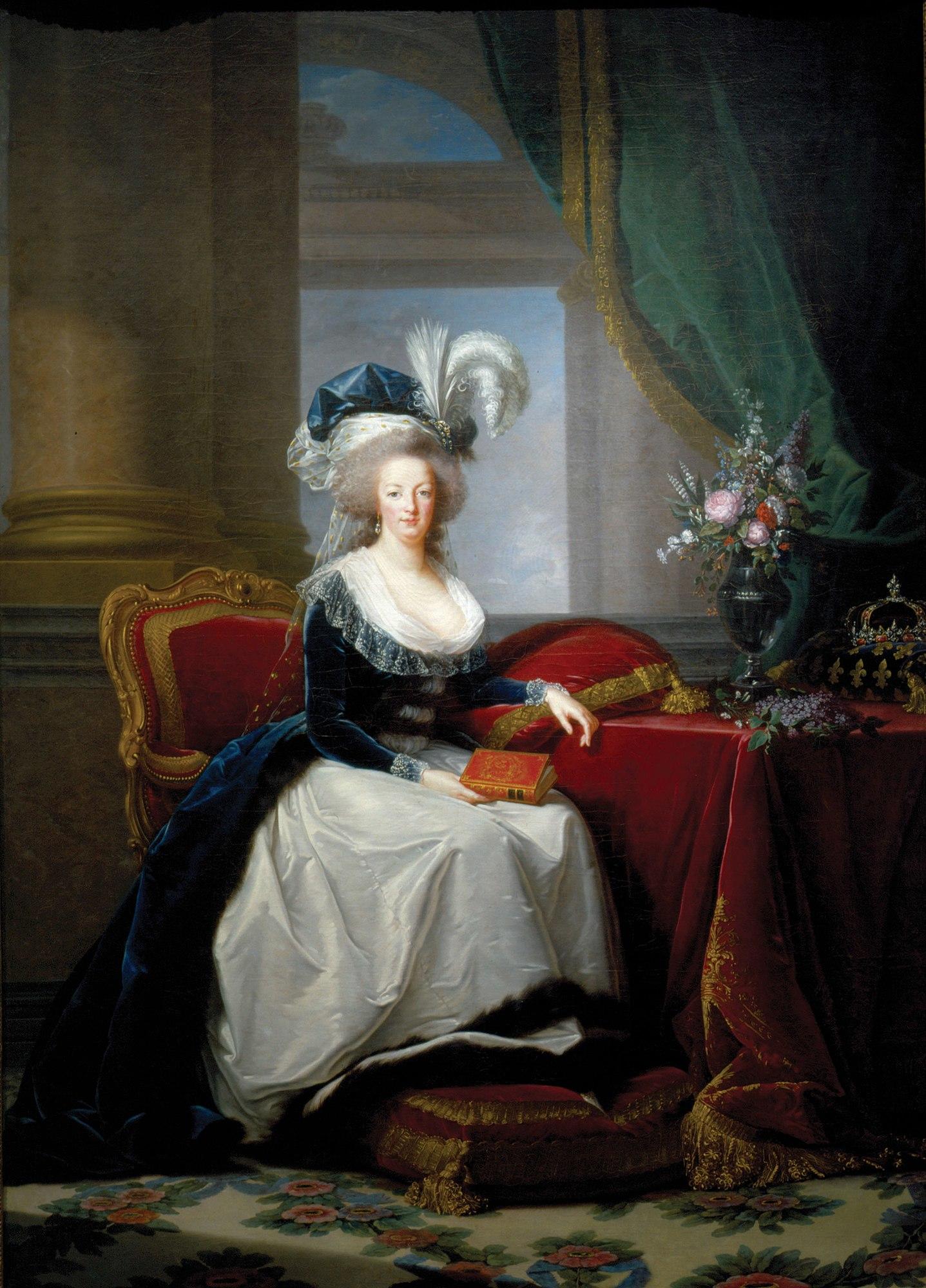 Portrait of Marie Antoinette, Queen of France [Élisabeth Louise Vigée Le  Brun] | Sartle - Rogue Art History