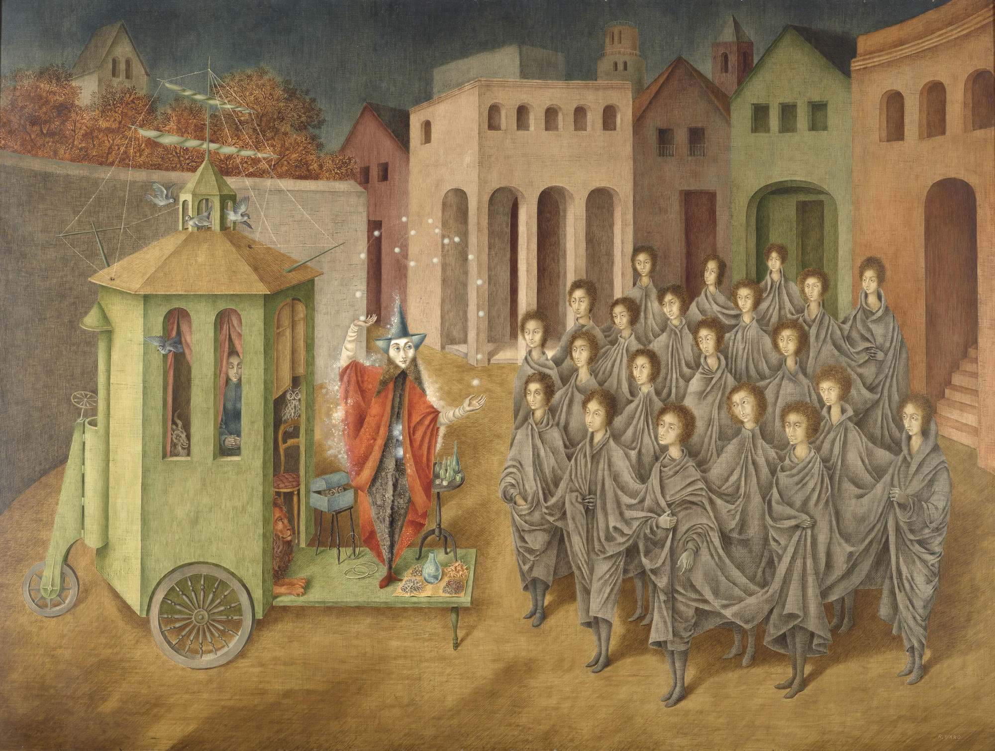 The Juggler (The Magician) [Remedios Varo] | Sartle - Rogue Art History