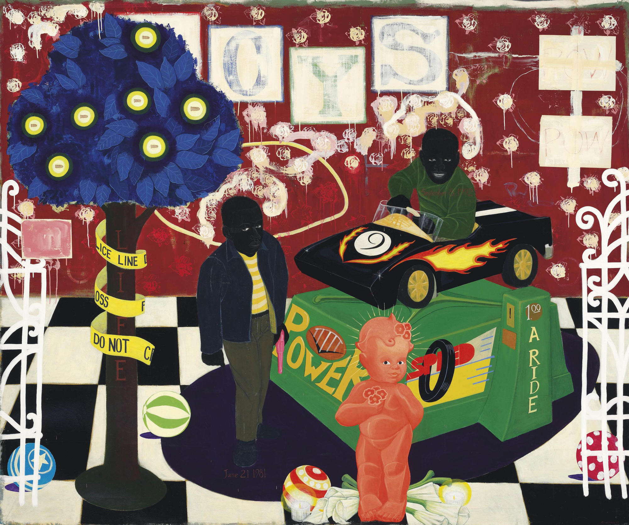 The Lost Boys [Kerry James Marshall] | Sartle - Rogue Art History